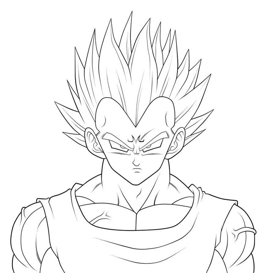 894x894 Dragon Ballz Face Pencil Drawing Dragon Ball Super Vegetas Face