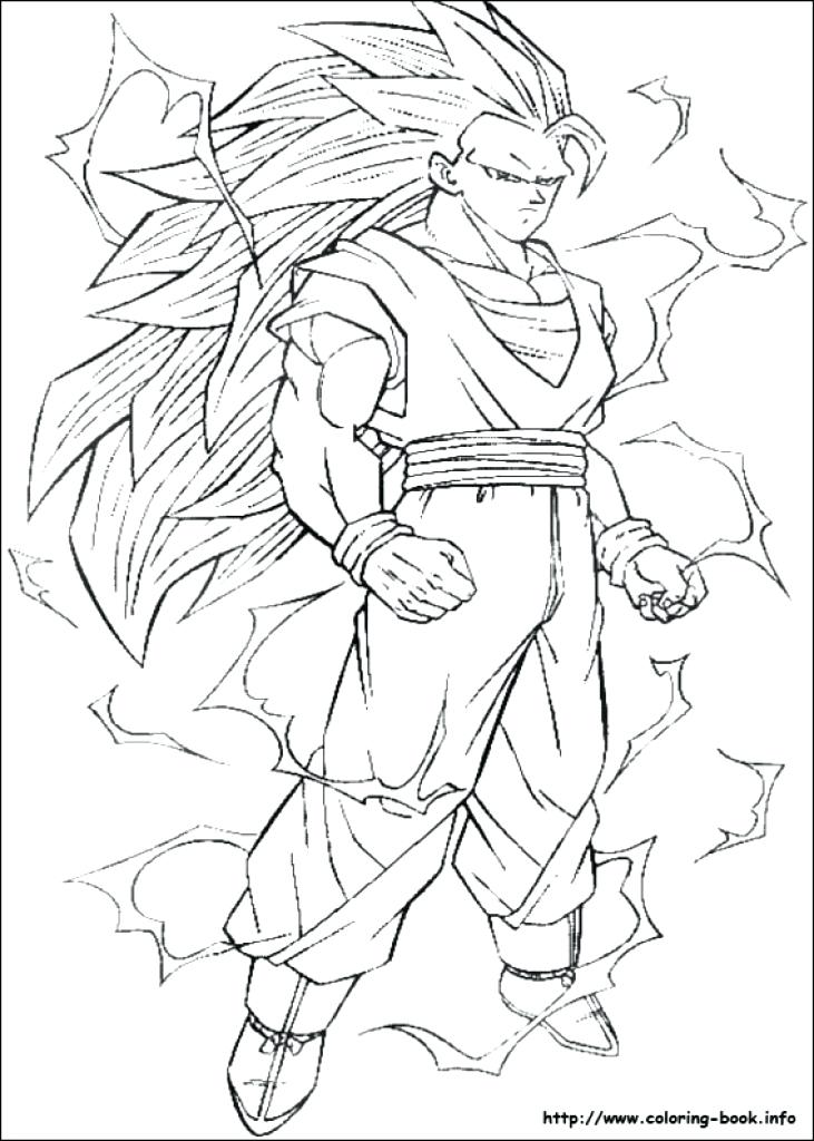 731x1024 Gotenks Coloring Pages Dragon Ball Z Coloring Pages On Coloring