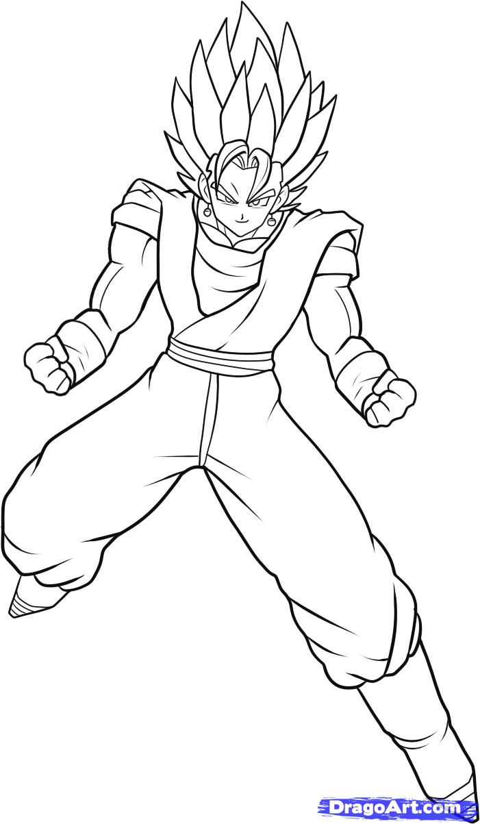 Dragon Ball Z Characters Drawing at GetDrawings | Free download