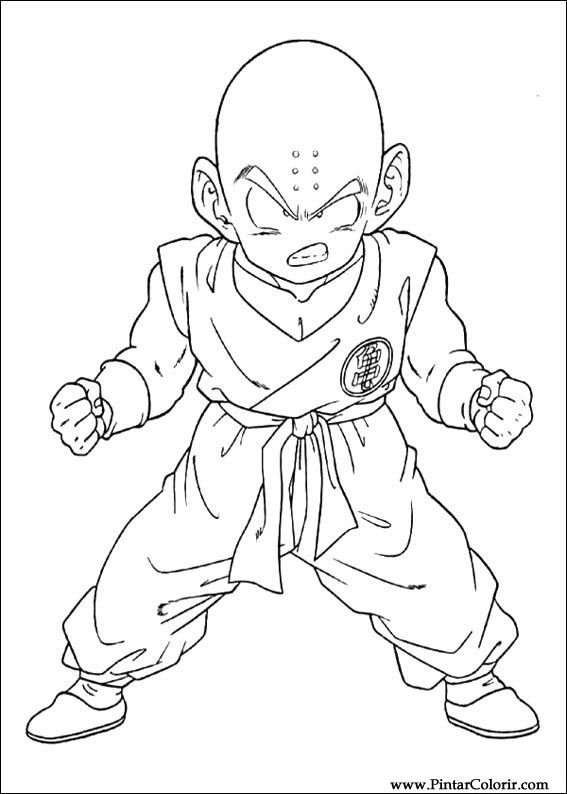 567x794 Drawings To Paint Amp Colour Dragon Ball Z