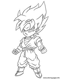 236x305 Colorear Dragon Ball Movietvvideo Game Coloring Pages