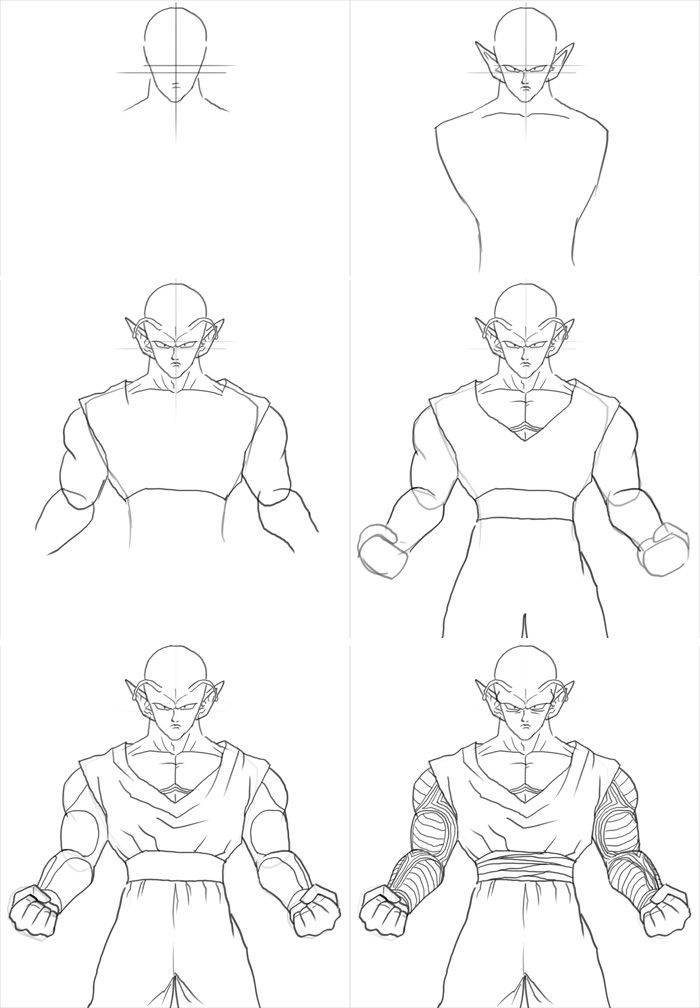 700x1008 Pictures Dragon Ballz Drawing Colourful Step By Step,