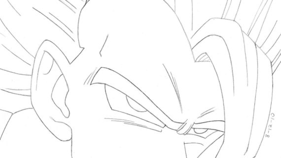 570x320 Dragon Ball Z Kai Drawing How To Draw A Dragon Ball Z Gohan