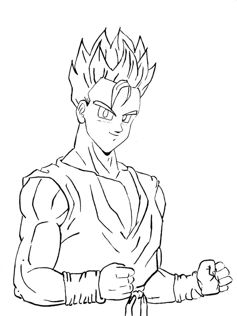 774x1032 Gohan, Dragon Ball Z By Taopaupau