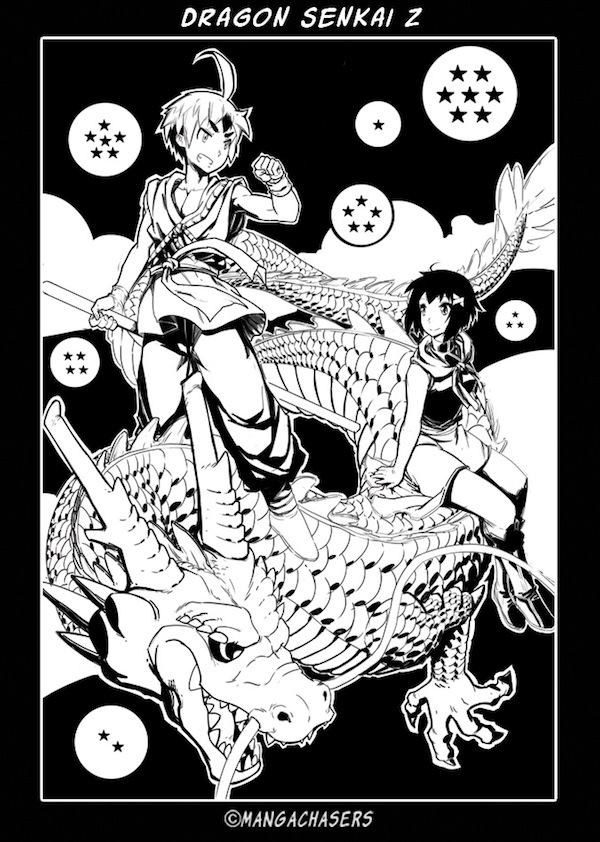 600x842 Dragon Ball Z Senkai Manga Chasers