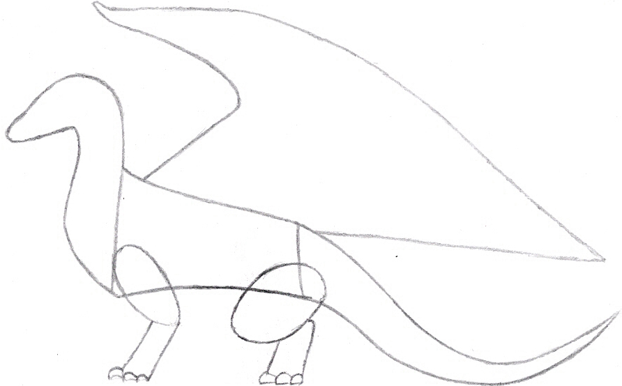 892x554 How To Draw Dragons