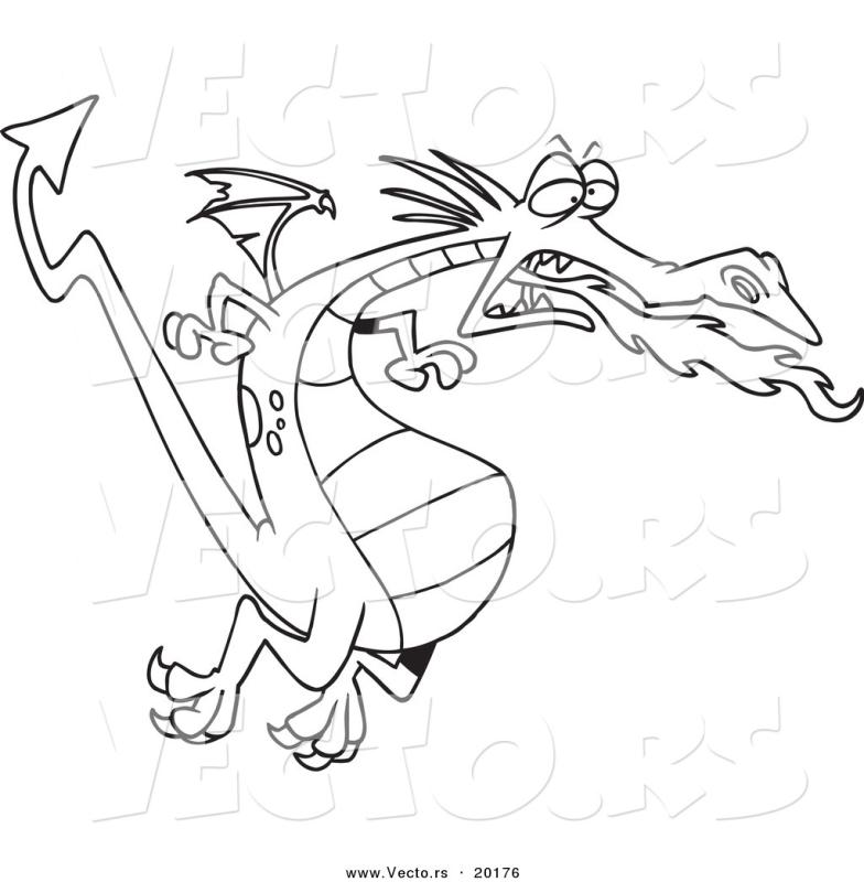 784x800 Fire Breathing Dragon Clipart
