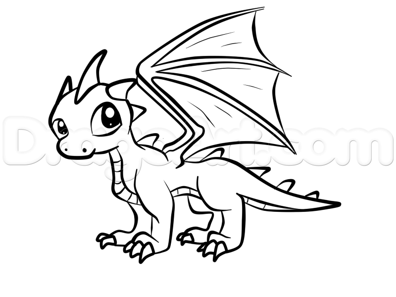 800x600 Coloring Pages Simple Draw Dragons Coloring Pages Simple