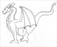 236x194 Dragon Art Drawings Dragon Fantasy Art Original Pencil