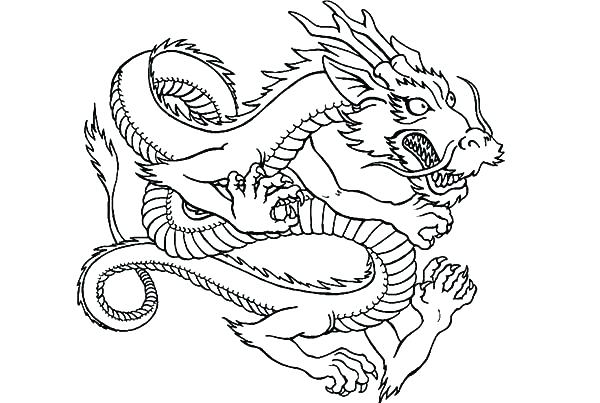 600x403 Dragon Printable Coloring Pages Coloring Pages Dragon Printable