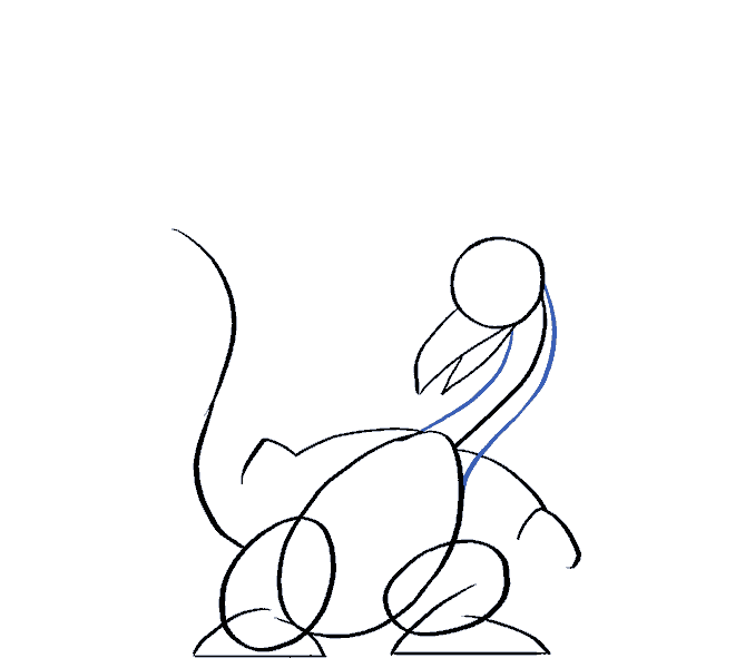 678x600 How To Draw A Cartoon Dragon Easy Drawing Guides