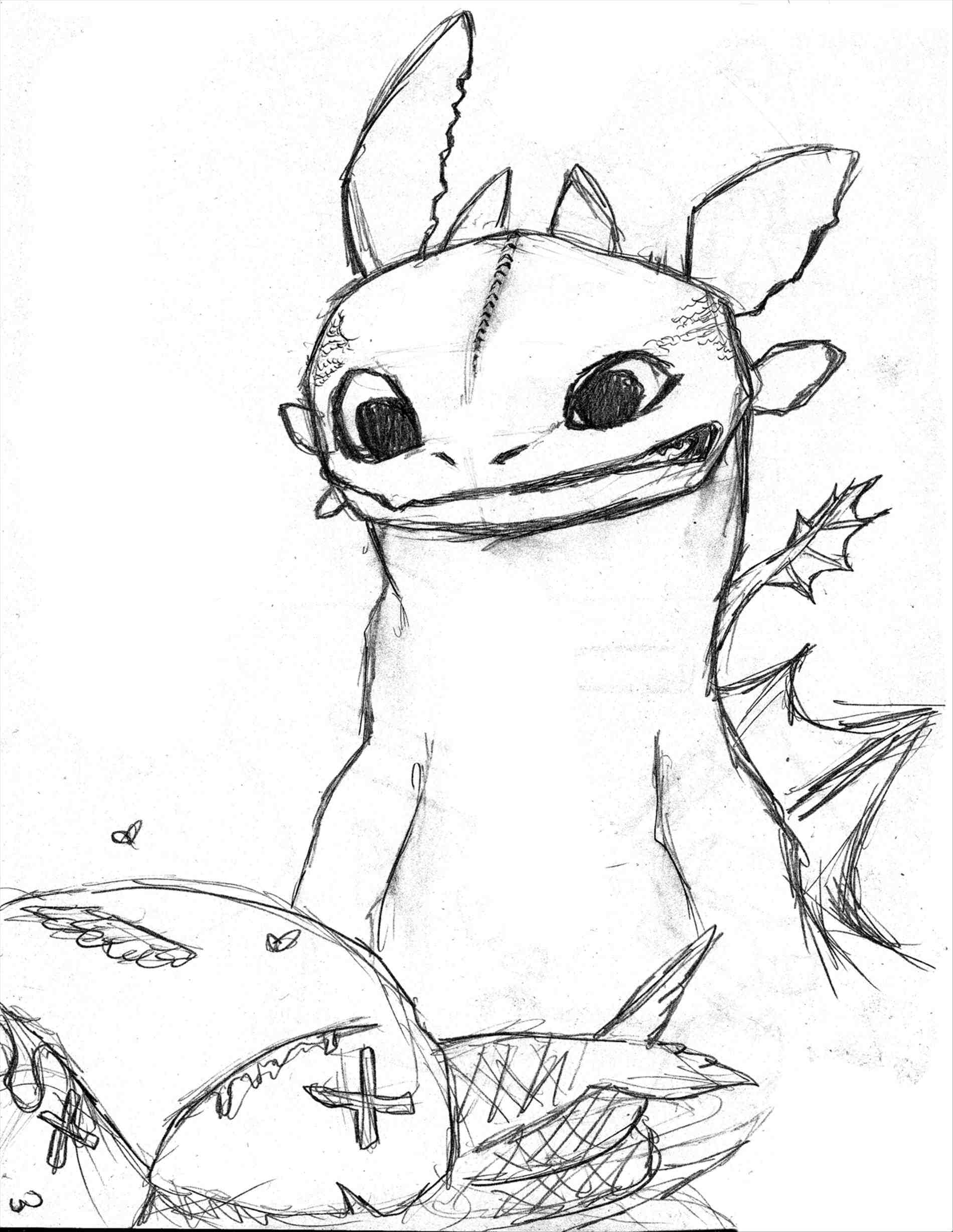 1900x2456 Cute Easy Dragon Drawings