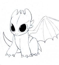 236x259 How To Draw A Baby Dragon, Baby Dragon, Step By Step, Dragons