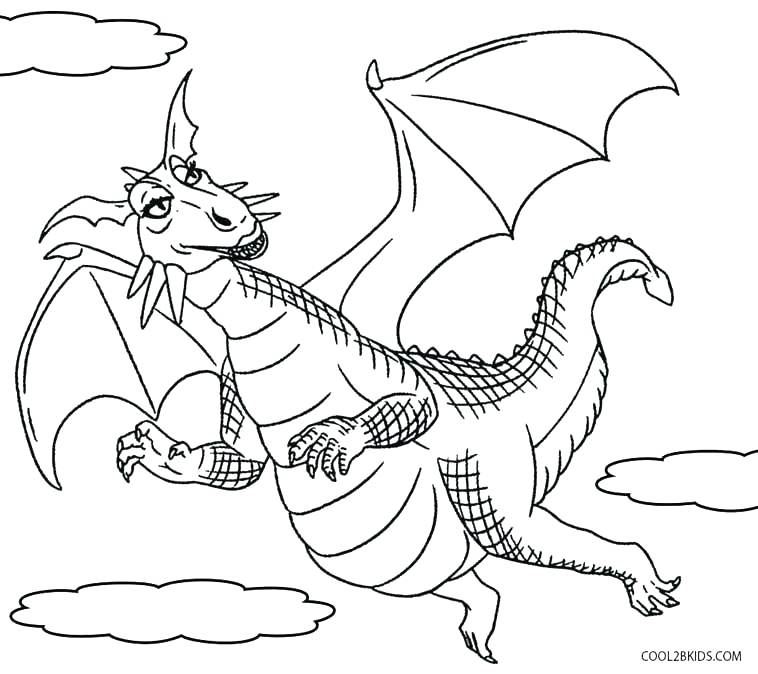 758x674 Dragon Coloring Pages Dragons Coloring Pages Printable Coloring