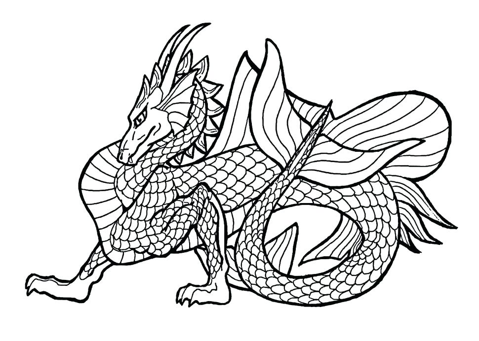 970x692 Chinese Dragon Coloring Pages Dragon Coloring Dragon Colouring