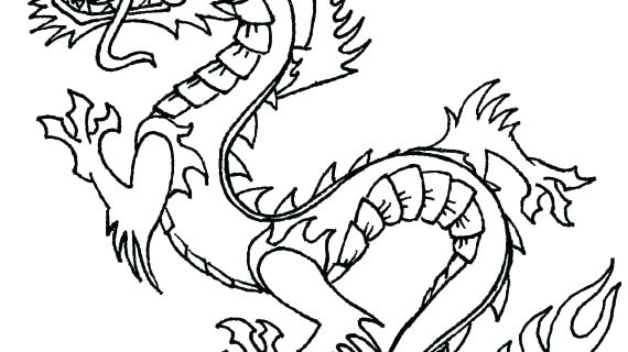 570x320 Dragon Head Coloring Page Free Printable Dragon Coloring Pages
