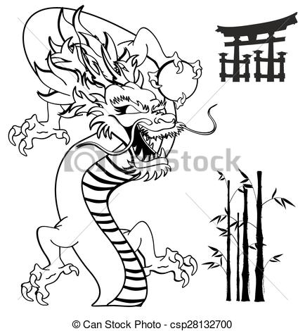 434x470 Japanese Dragon Tattoo Tshirt2. Japanese Dragon Tattoo Vector
