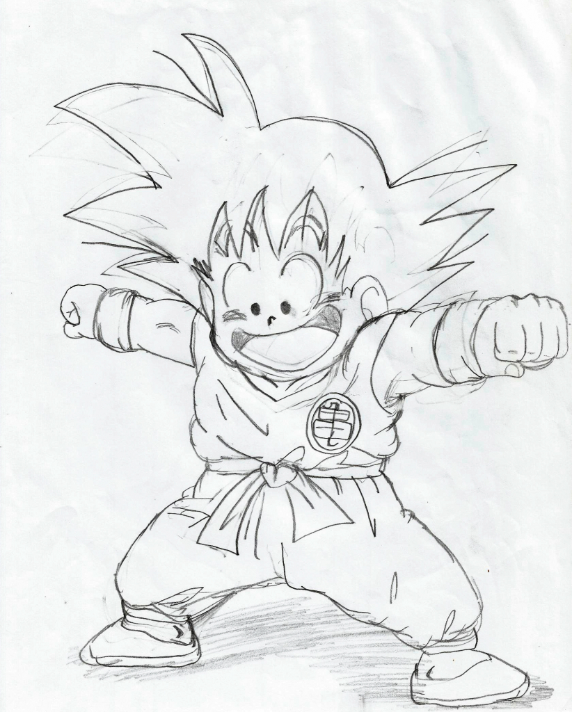 822x1024 How Do You Draw Dragon Ball Z How To Draw Gogeta From Dragon Ball