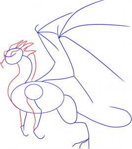 268x302 How To Draw Dragon Step By Step, Step By Step, Dragons, Draw