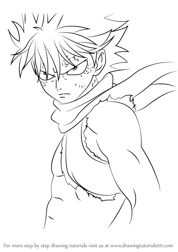 598x844 Learn How To Draw Dragon Force From Fairy Tail (Fairy Tail) Step