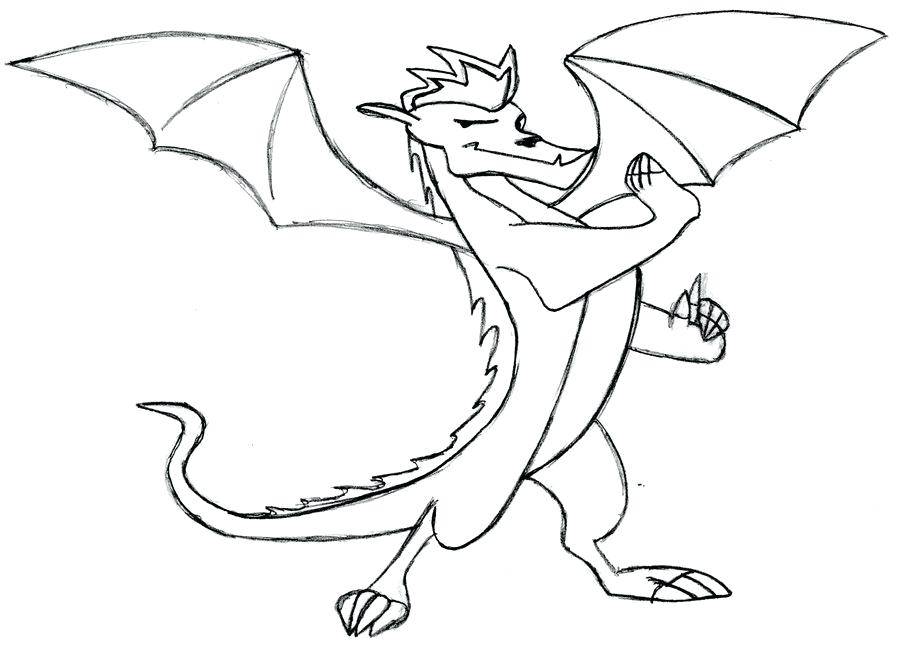 900x645 Dragon Coloring Pages Cute Dragon Coloring Pages Dragon Coloring