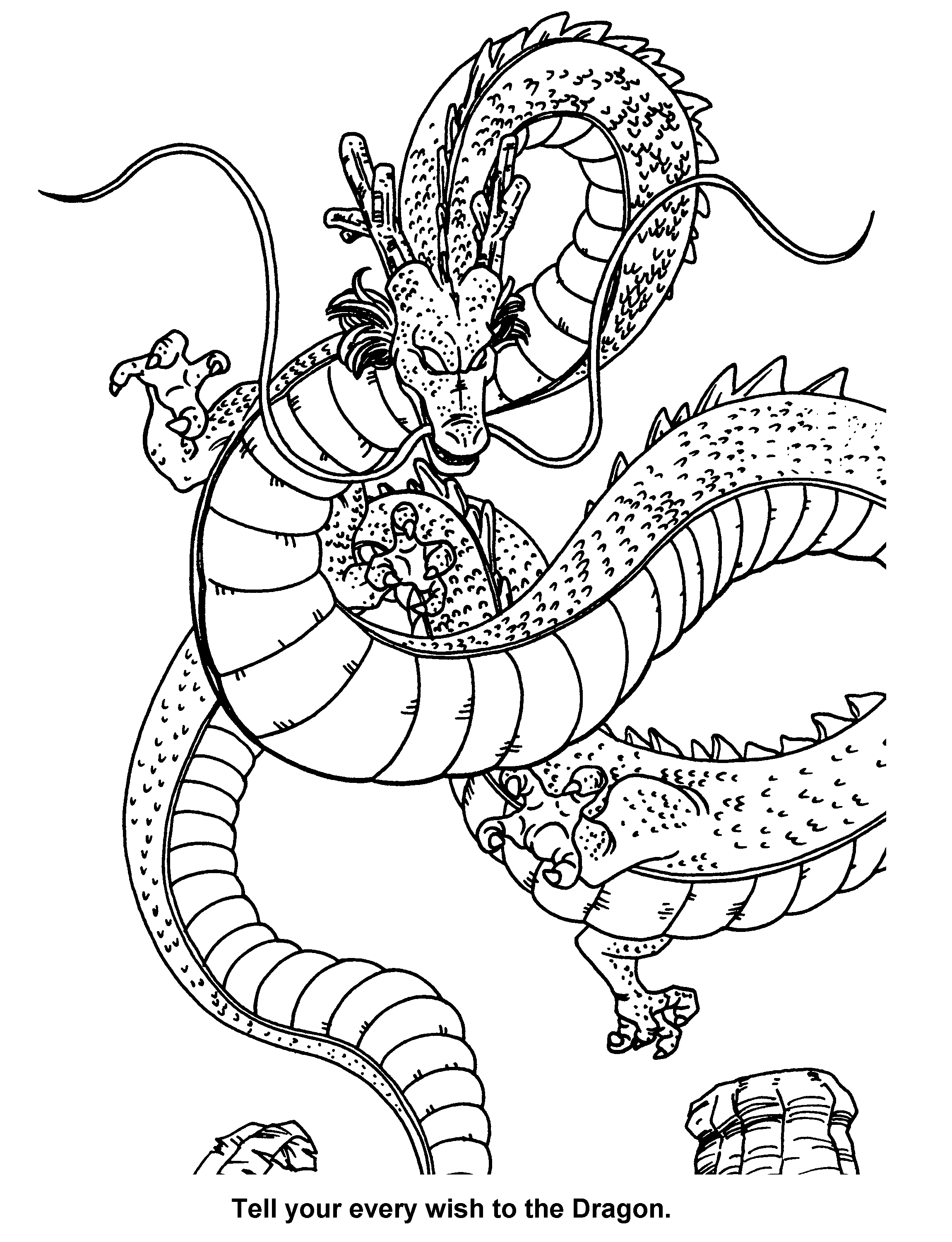 2300x3000 Dragon Ball Z Coloring Pages