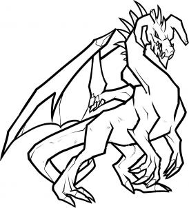 274x302 How To Draw An Ice Dragon, Ice Dragon, Step By Step, Dragons, Draw