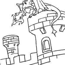 220x220 Dragon Coloring Pages