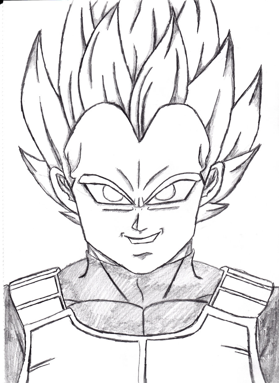 900x1236 Easy Dragon Ball Z Drawings Free Download