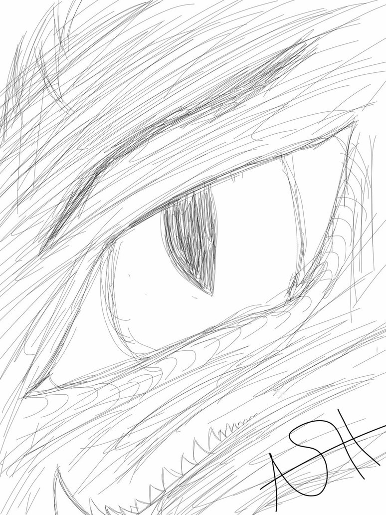 774x1032 Dragon Eye Sketch By Sharkninja123