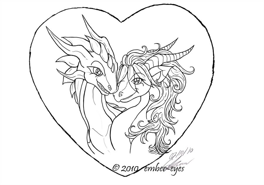 900x631 A Dragon's Valentine