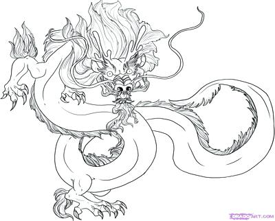 400x322 Dragon Head Coloring Page Dragons Head Coloring Page Chinese New