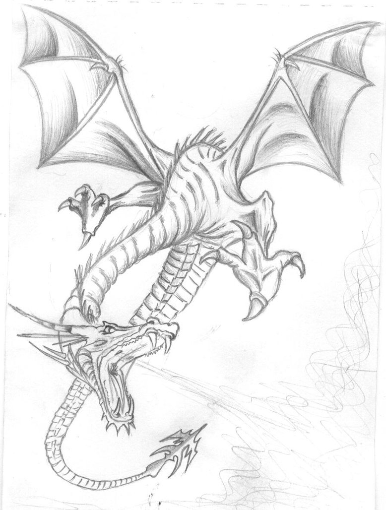 778x1028 Fire Dragon 1 By Doryfoo