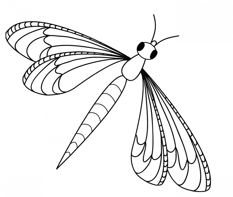 940x795 Clip Art Dragonfly