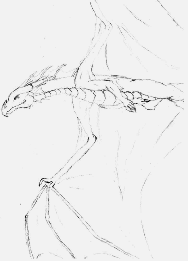 784x1088 Drawn Serpent Dragon