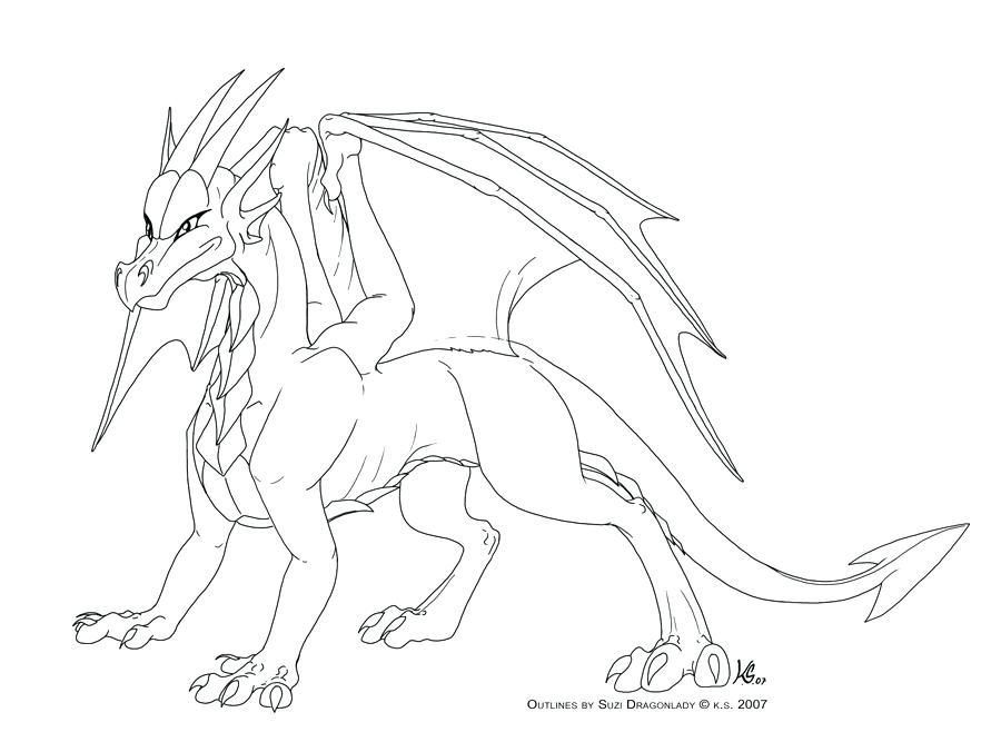 900x667 Great Captivating Dragon Outlines For Drawing New Printable