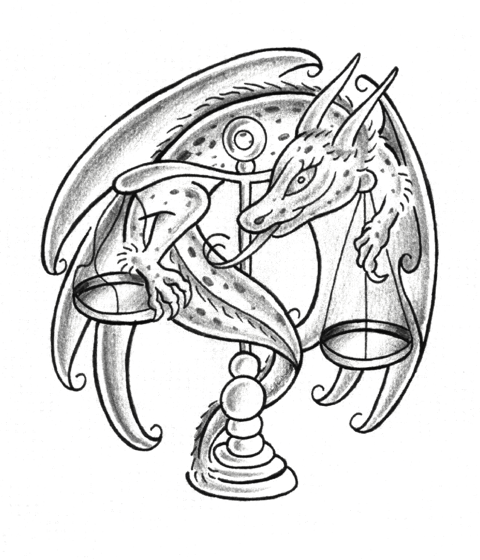 480x560 Dragon Scale Tattoo By Briteskyrea