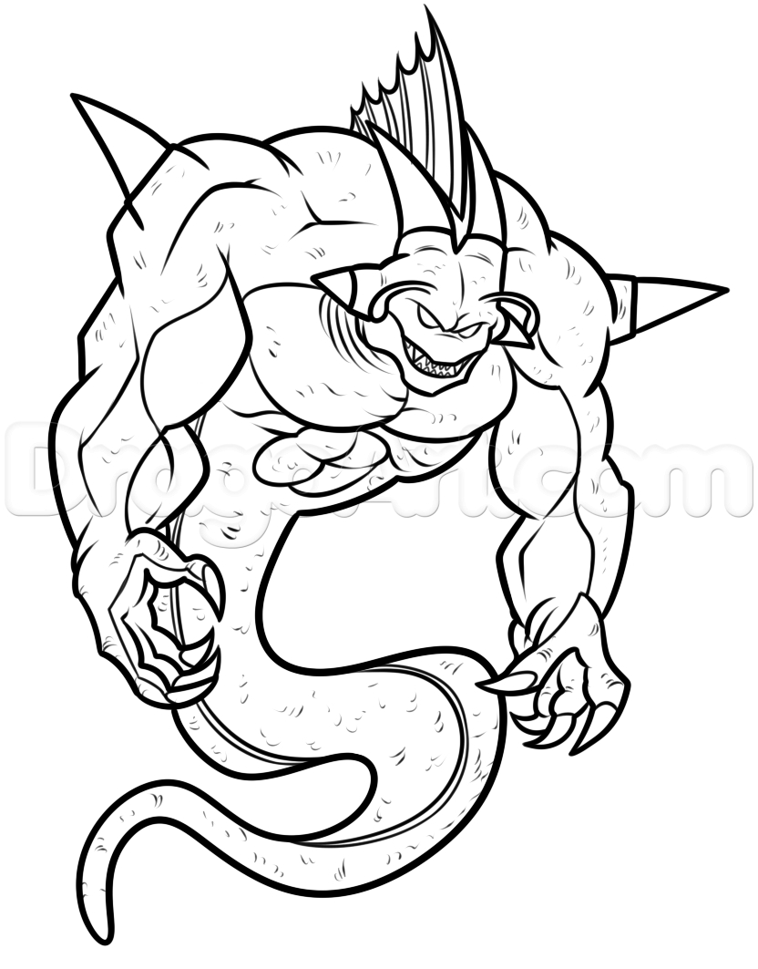 832x1063 Simple Sketches Of Dragon Ball Z Dragon Ball Z Drawing Coloring