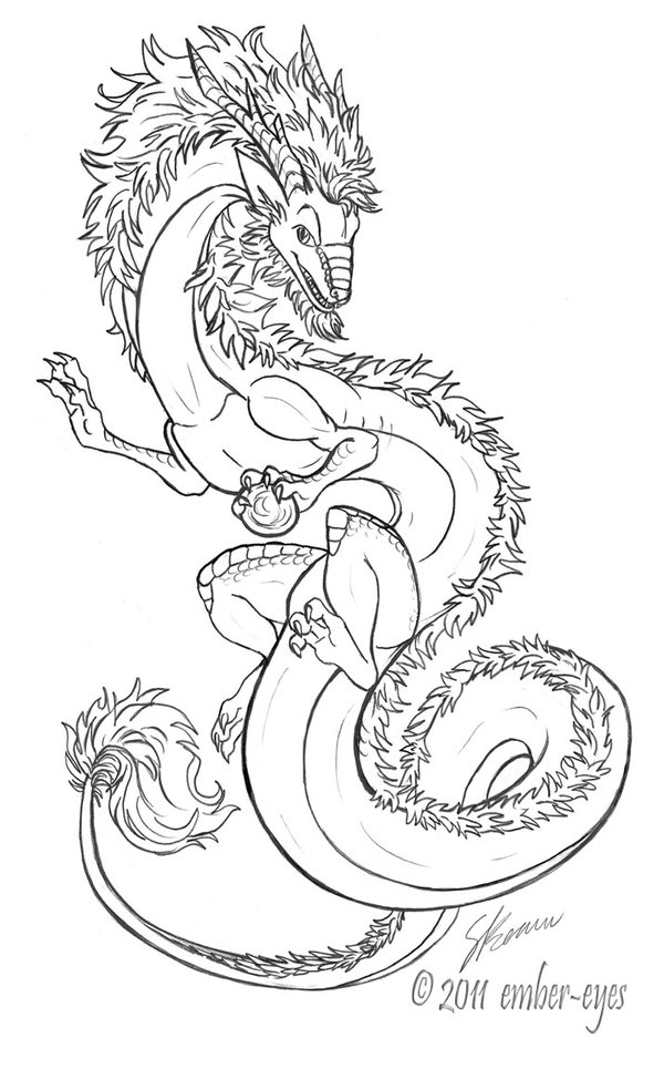 600x965 Eastern Dragon No. 7 By Ember Eyes