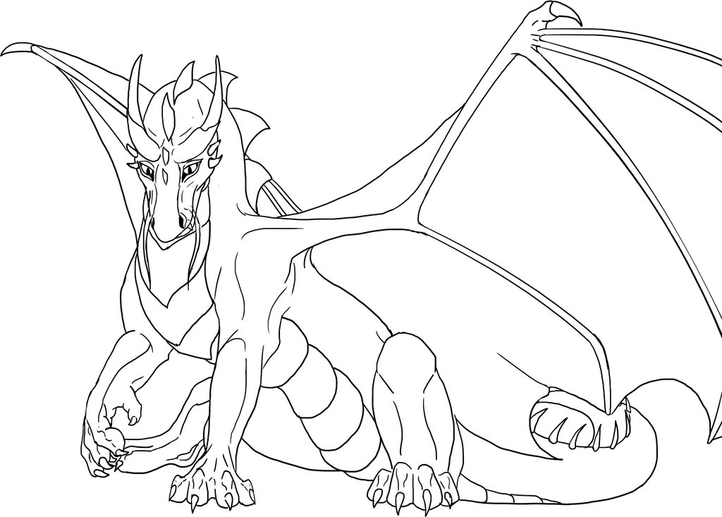 1024x733 Free Lineart