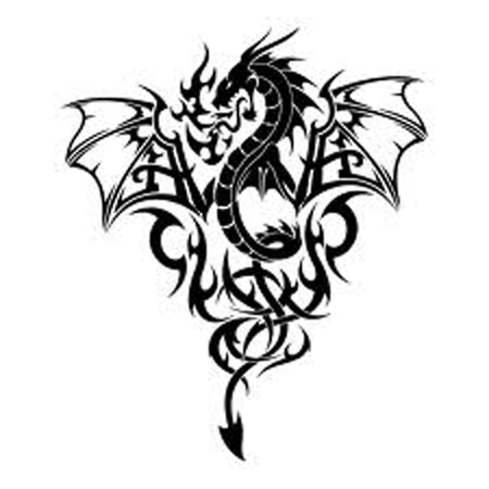 450x450 Dragon Tattoo Designs Clipart
