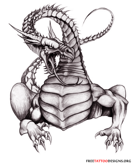 550x678 Dragon Tattoo Gallery