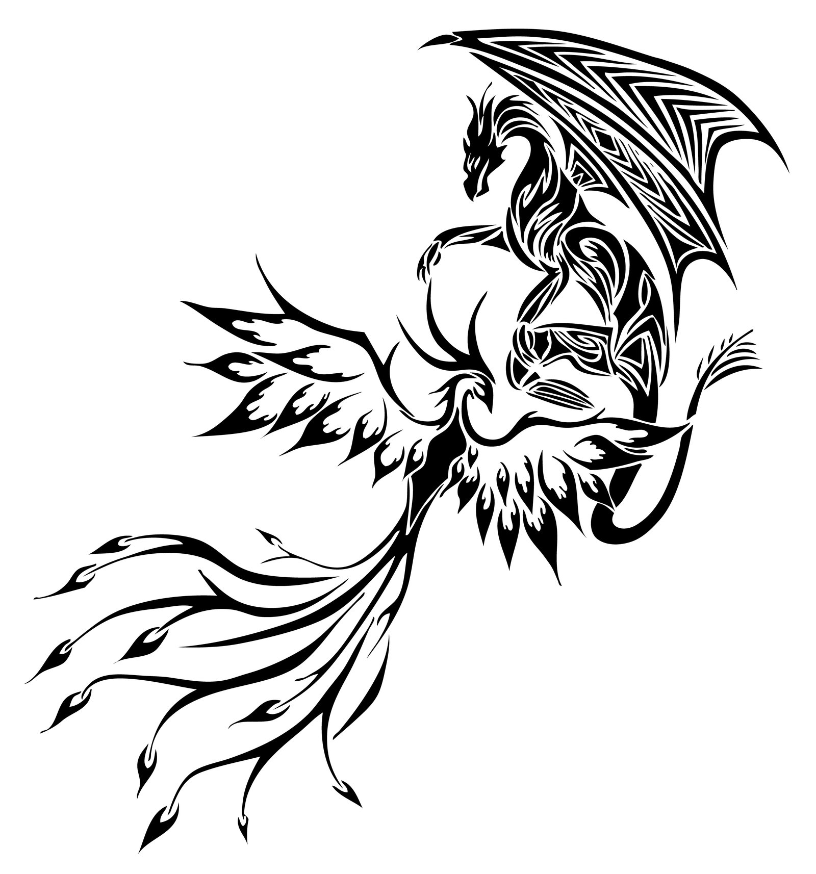 1600x1714 60 Awesome Dragon Tattoo Designs For Men