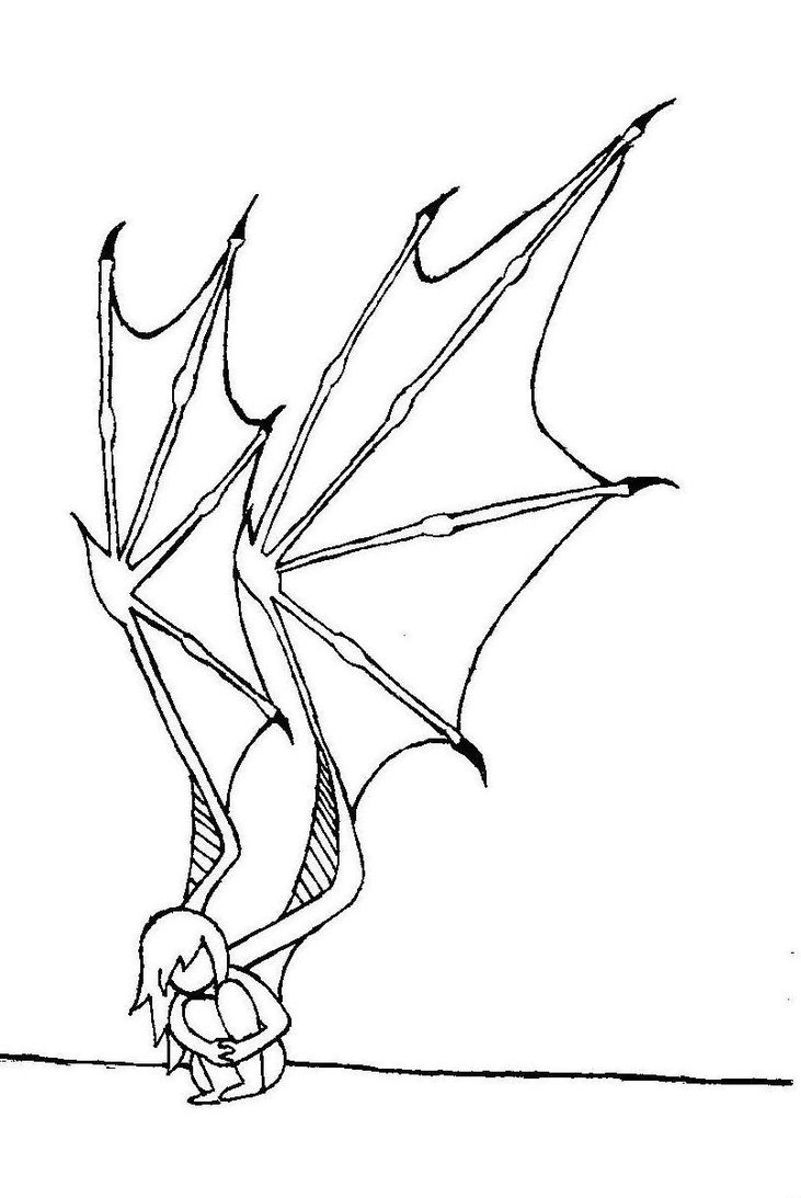 731x1093 Dragon Wings By Dangeroustobeinlove