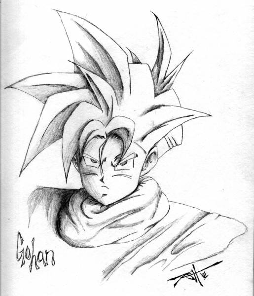 515x600 Drawings Of Dragon Ball Z Characters