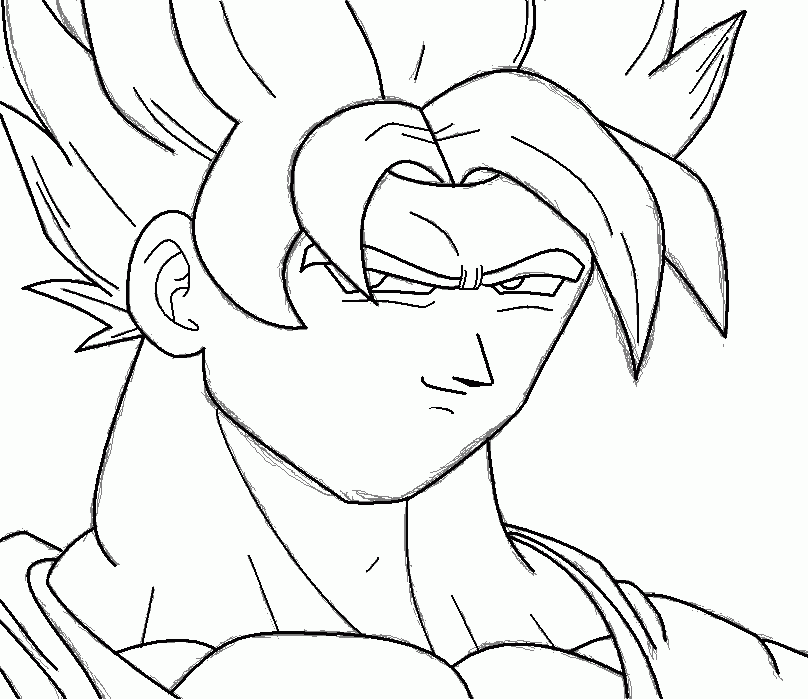 808x699 Dragonball Z Drawing