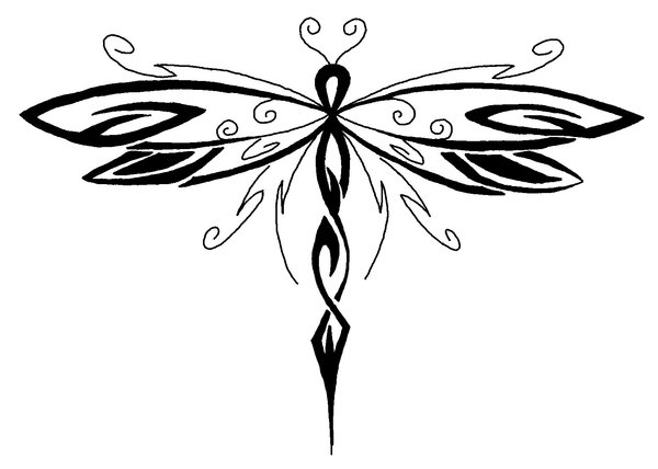 600x428 Dragonfly Tattoo By Designerdragon