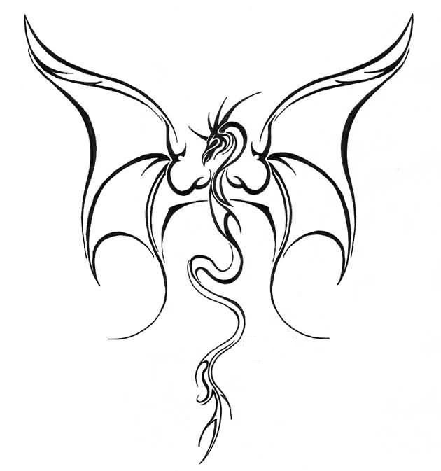 630x673 Collection Of Simple Dragonfly Tattoo Design