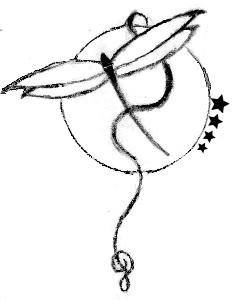 466x599 Dragonfly Moon Tattoo By Songonstage