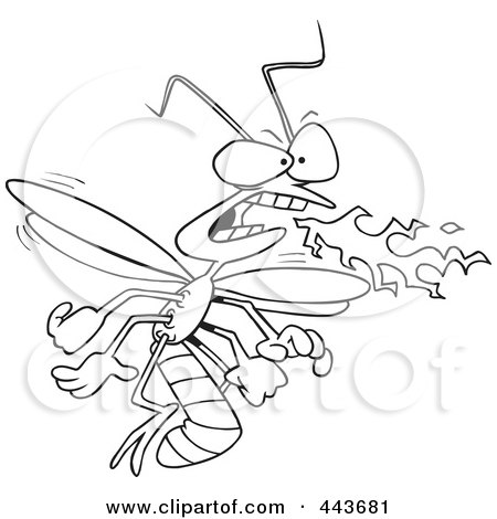 450x470 Royalty Free (Rf) Clip Art Illustration Of A Cartoon Black